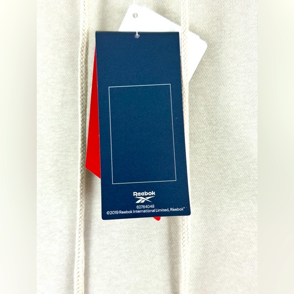 Reebok Womens Studio Cozy Fashion Hoodie Sweatshirt Sharkbite Side Stucc… - Picture 6 of 11